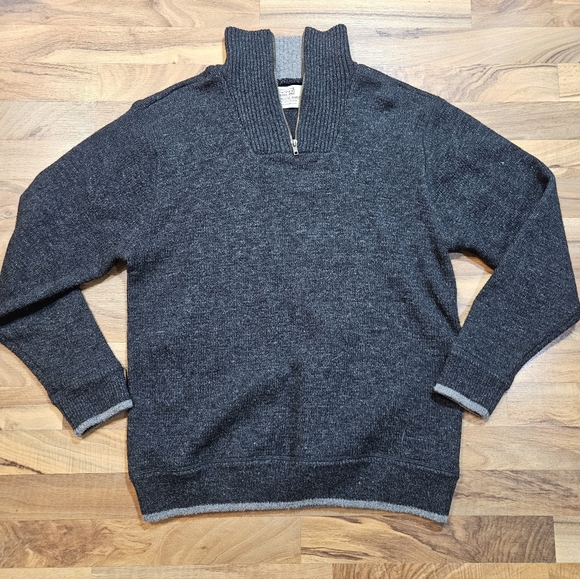 Aran Sweater Market Other - Aran Sweater Market Irish Wool Quarter Zip XL